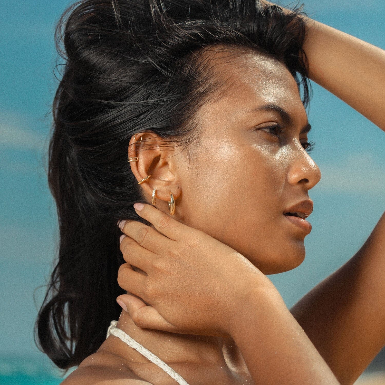 Jade Faux piercing Nébuleuse