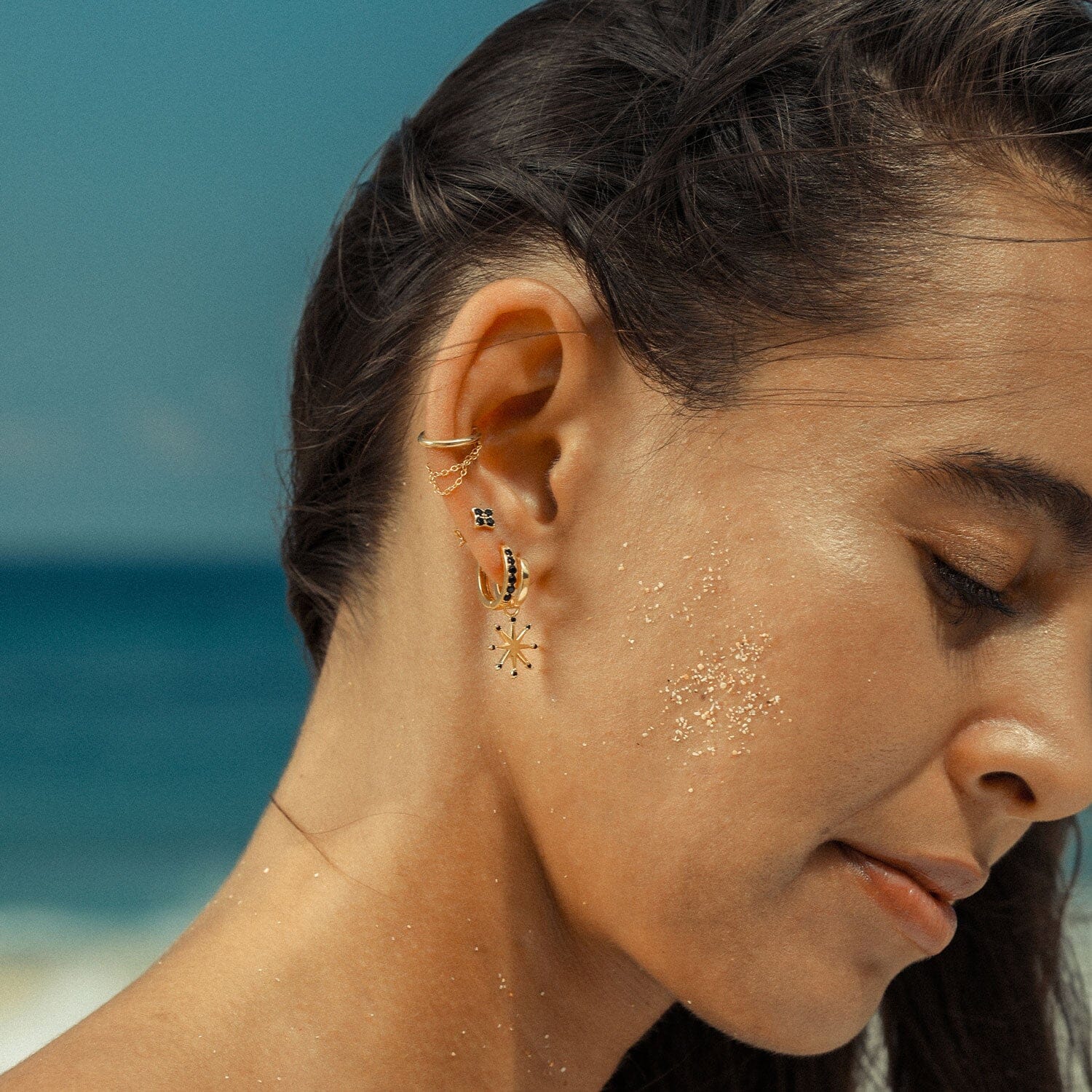 Élise Faux piercing Nébuleuse