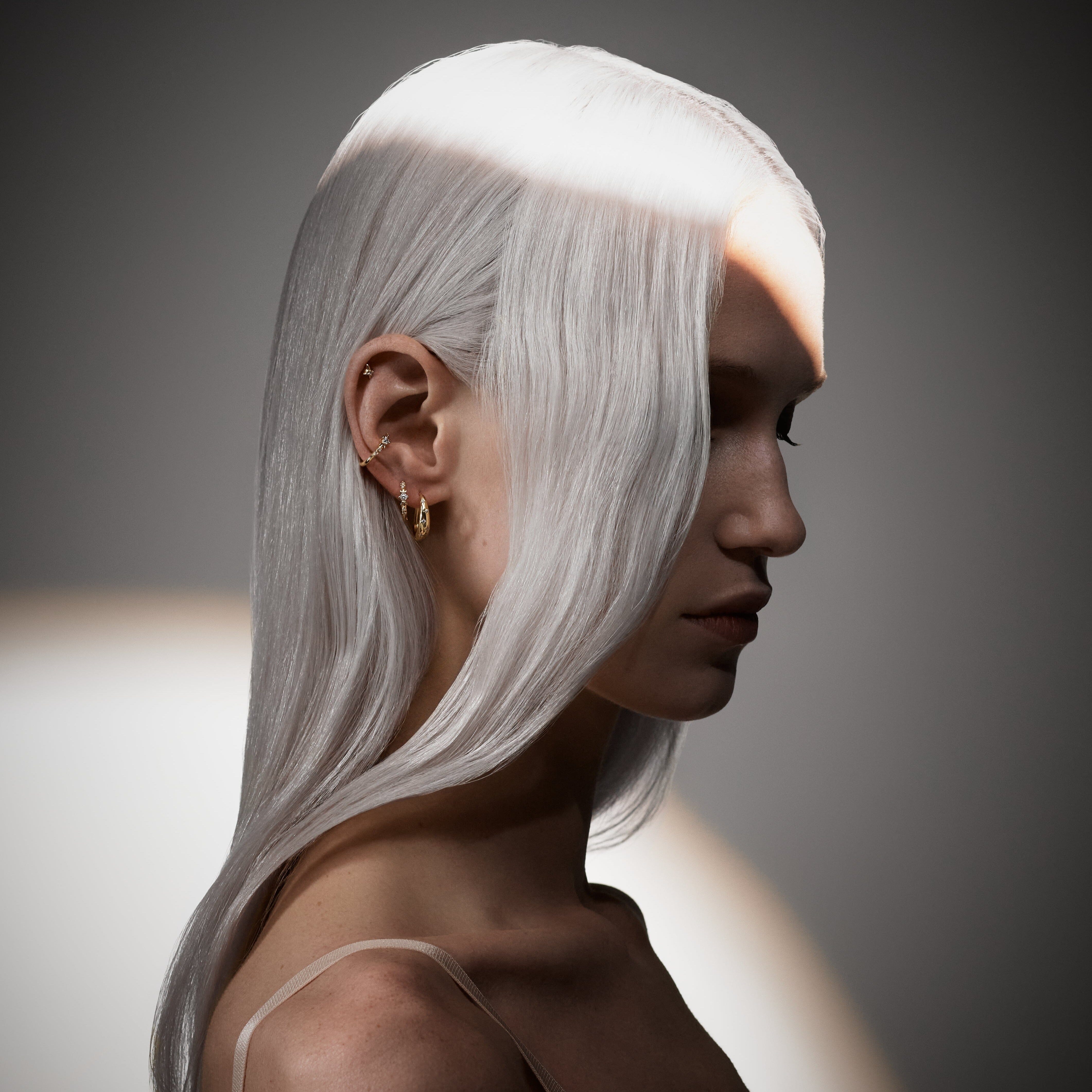 Moon Blanche Créole Nébuleuse Bijoux 