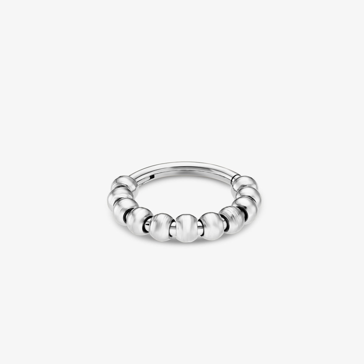 Billie Anneau Nébuleuse Argent 8mm 