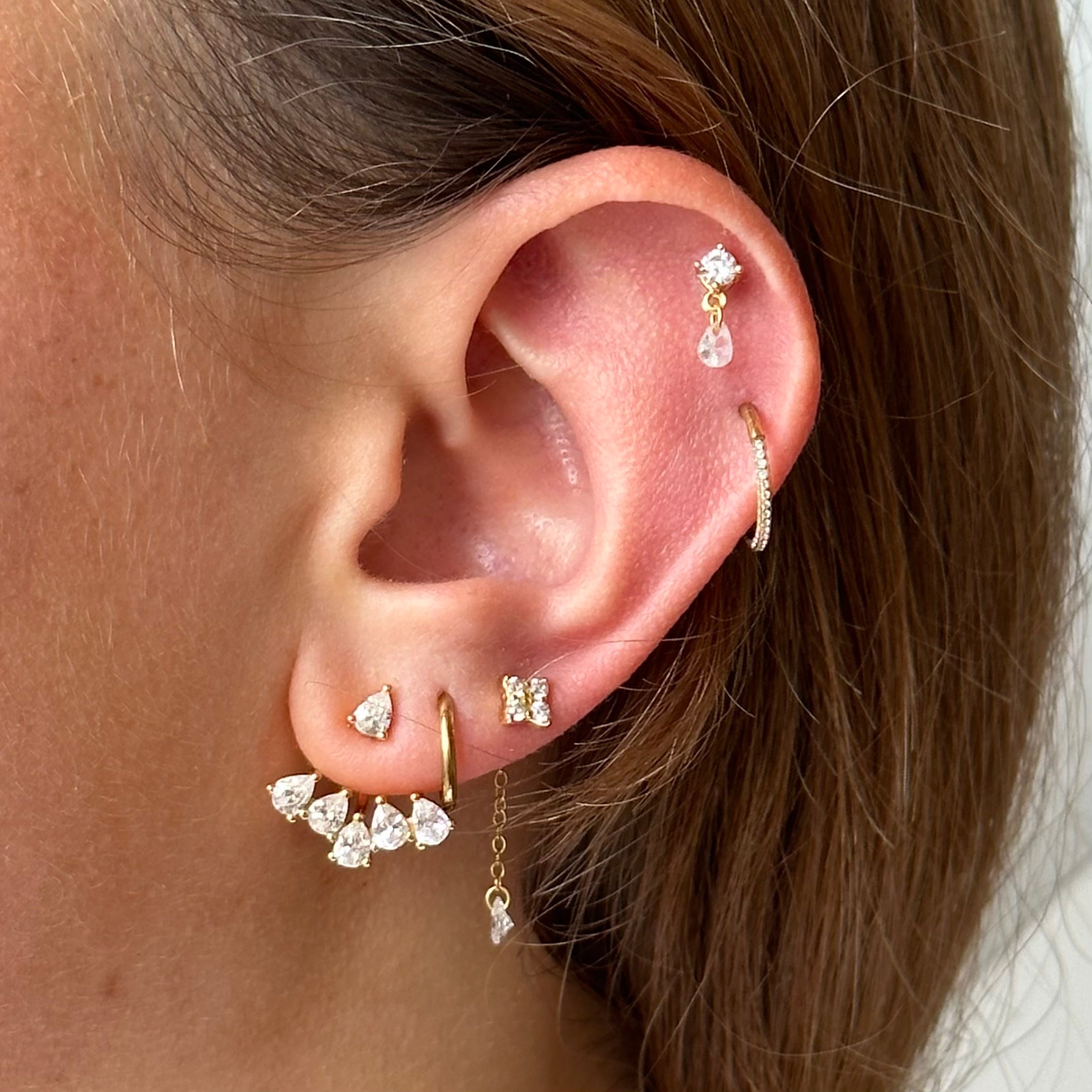 Piercing Atlantide Barre Nébuleuse Bijoux 