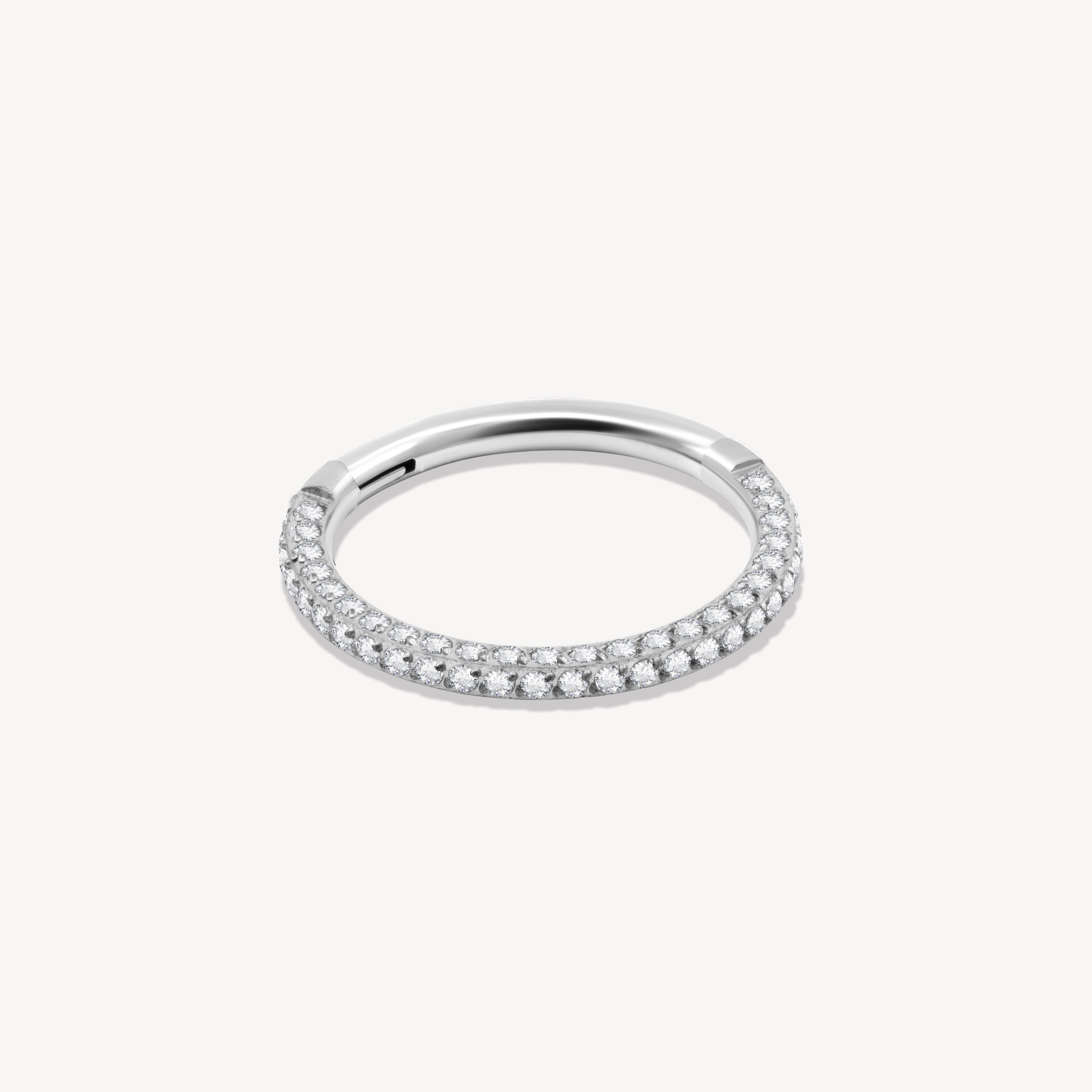 Théa Anneau Nébuleuse Argent 12mm 
