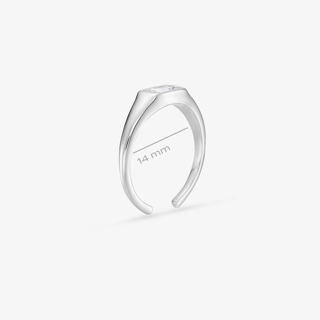 Mini bague Notte blanche