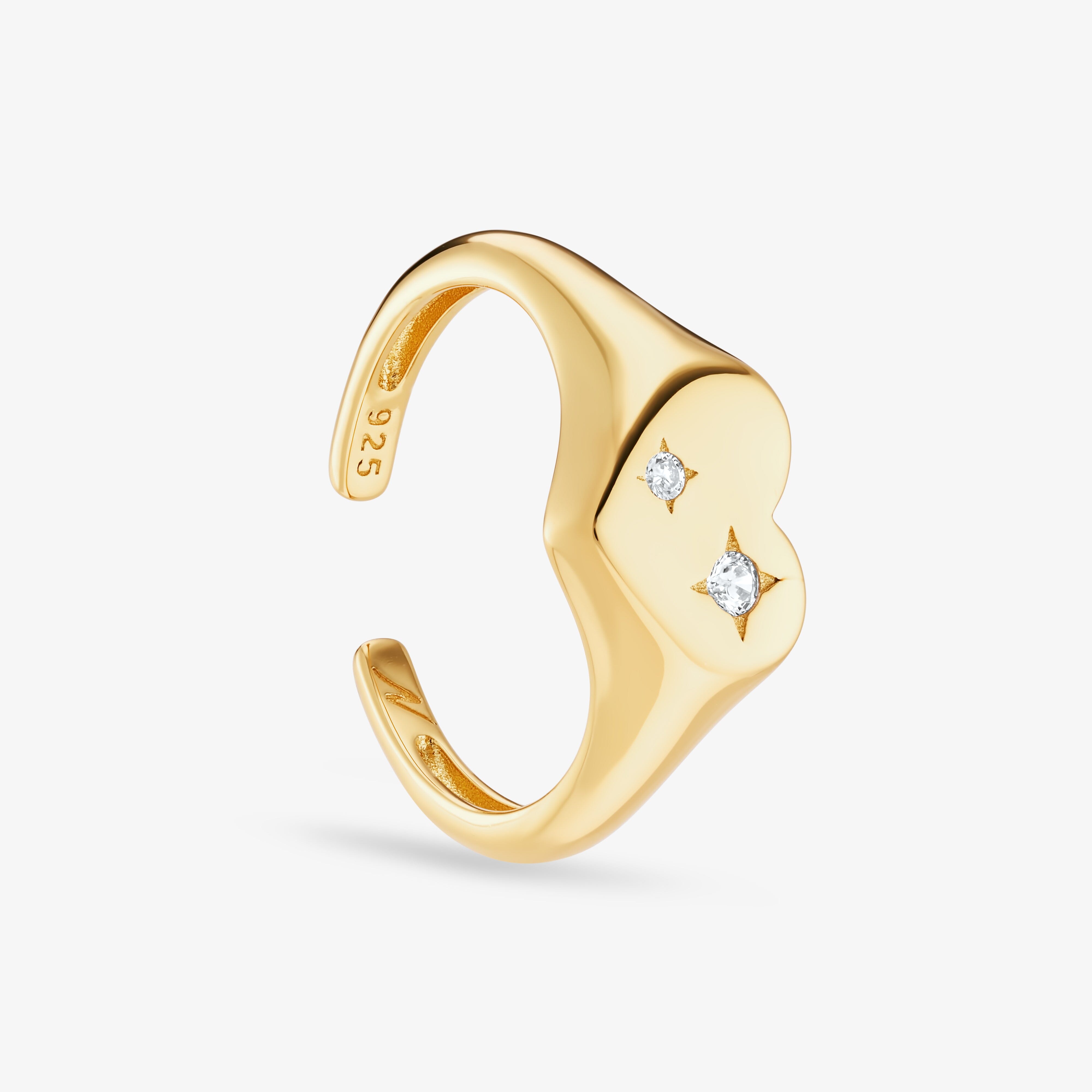 Bague Cœur Bague Nébuleuse 