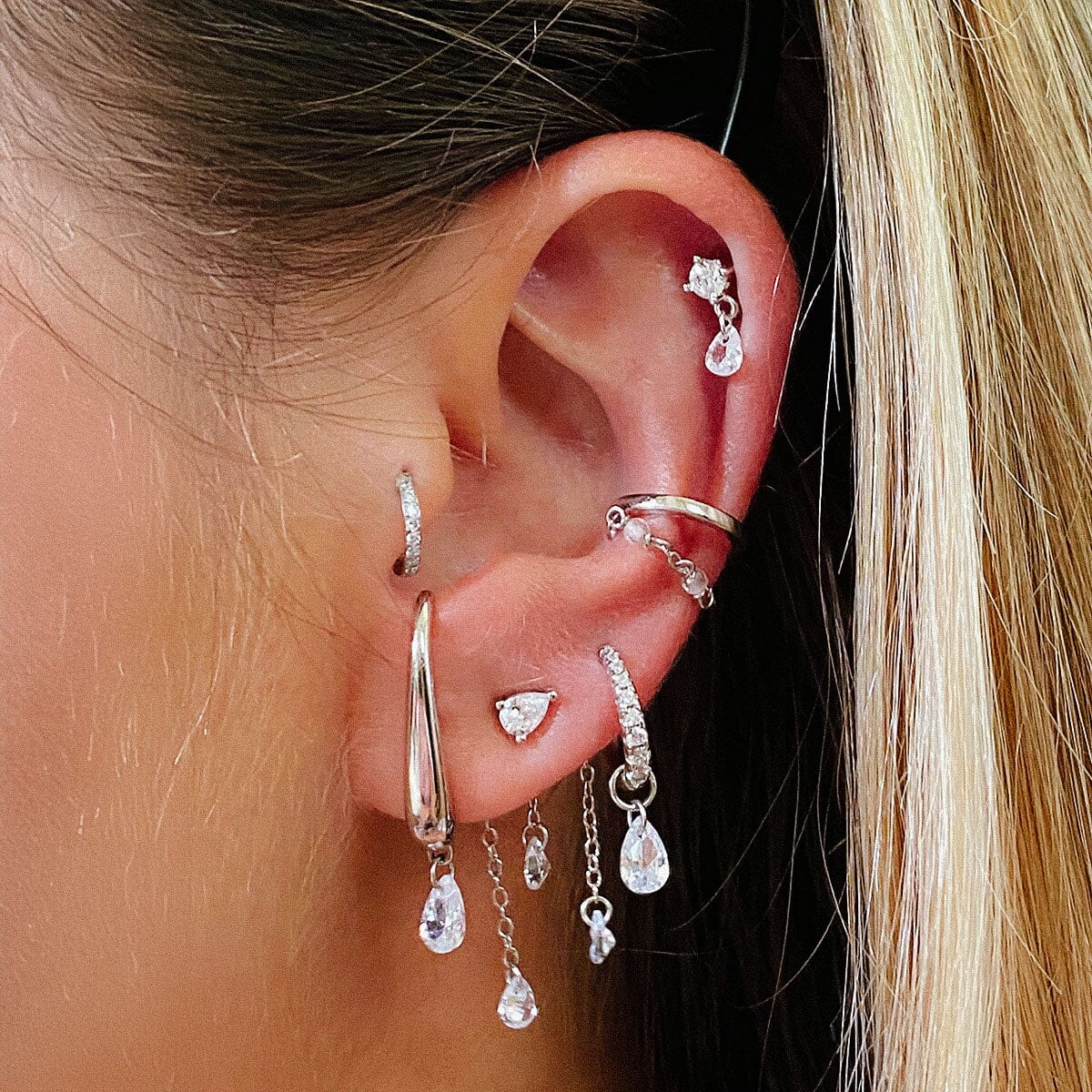 Boucle Cléo Puce Nébuleuse Bijoux 