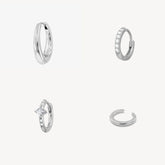 Louise Composition Nébuleuse Bijoux Argent 