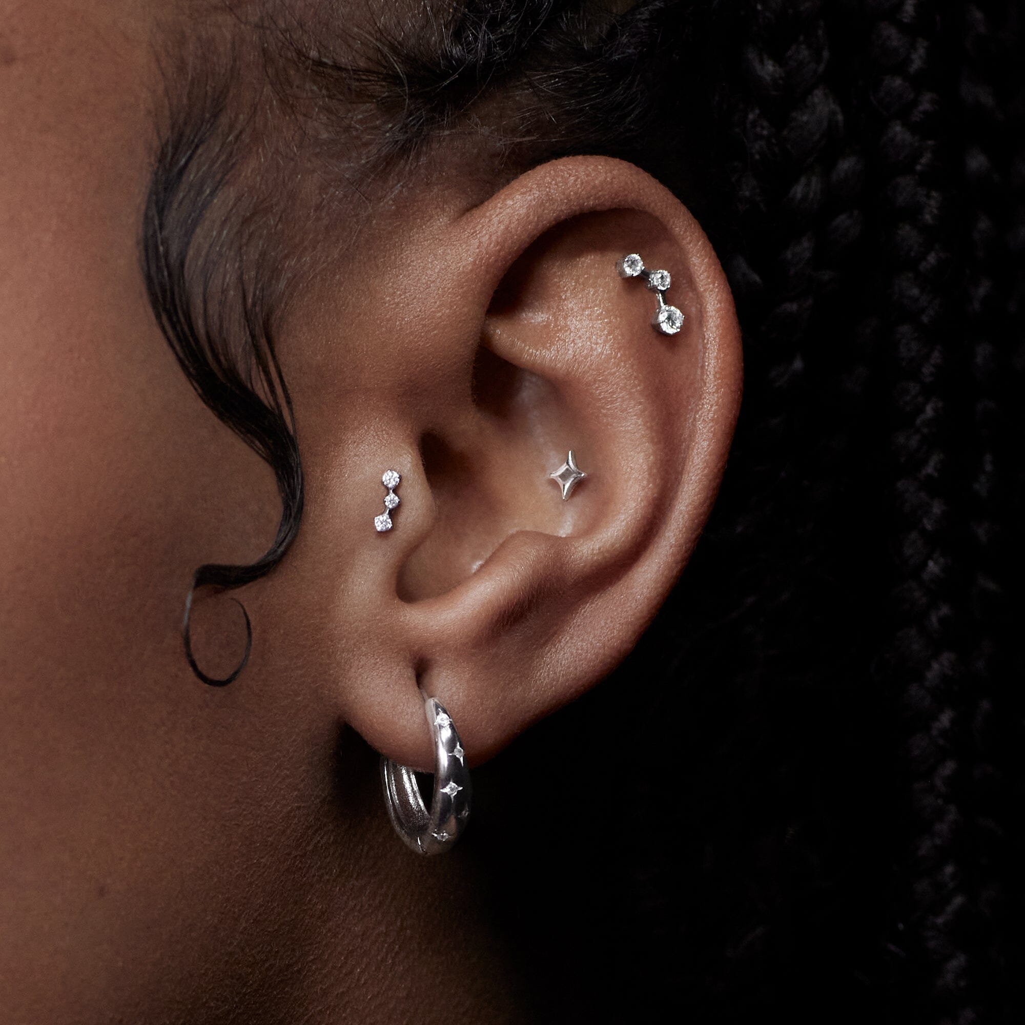 Mini Orion x Éclair Barre Nébuleuse Bijoux 