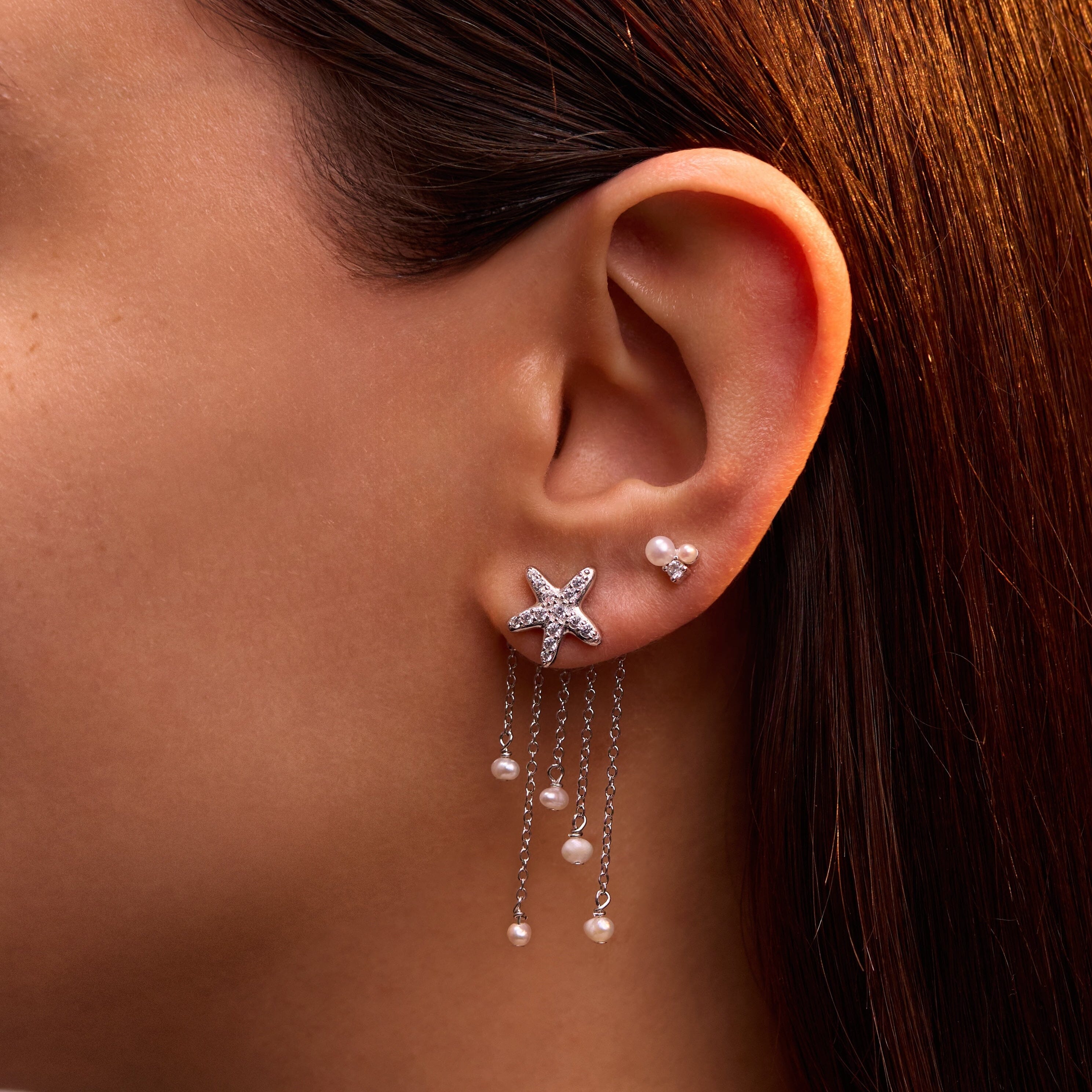 Pluie Pearl Charm Nébuleuse Bijoux 