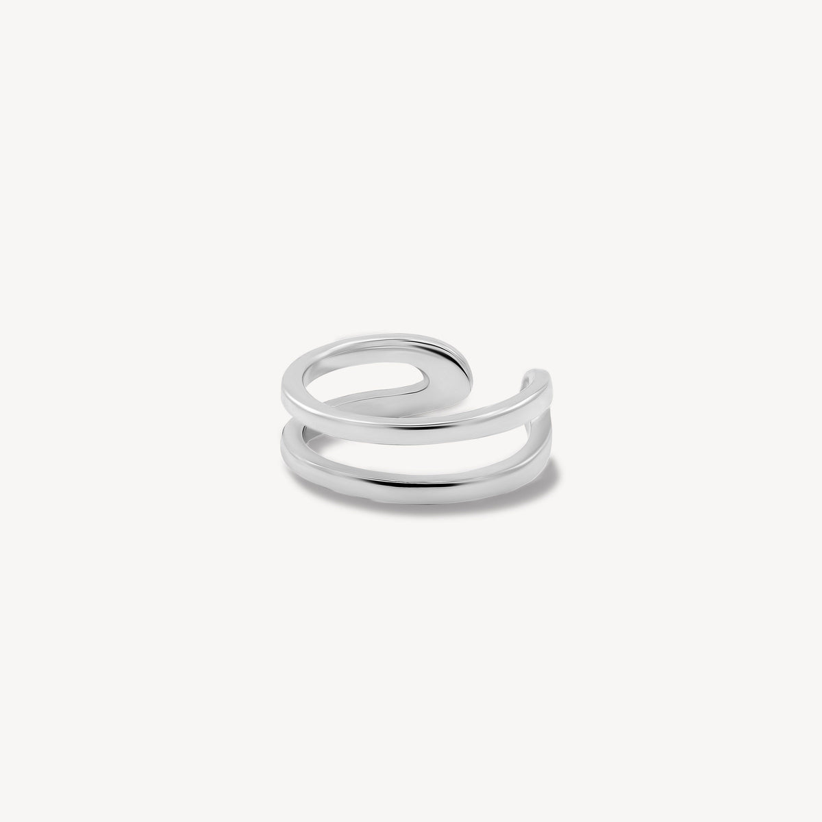 Alex Boucles d'oreilles Nébuleuse couleur argent 