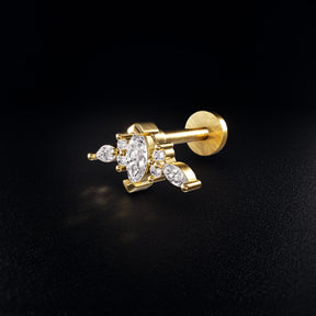 Piercing Titane Léonie Nébuleuse 