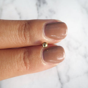 Piercing Boule dorée - Nébuleuse bijoux