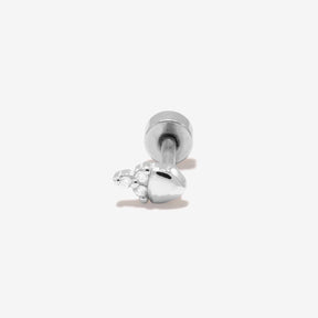 Alia Piercing Nébuleuse couleur argent 